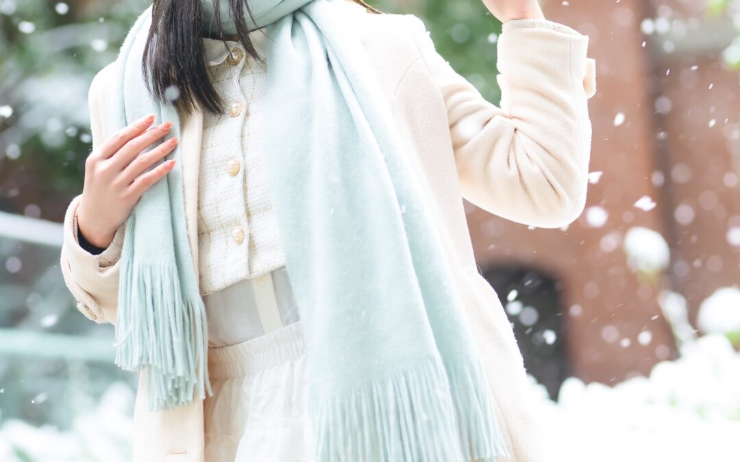 ひなあられみたいな雪